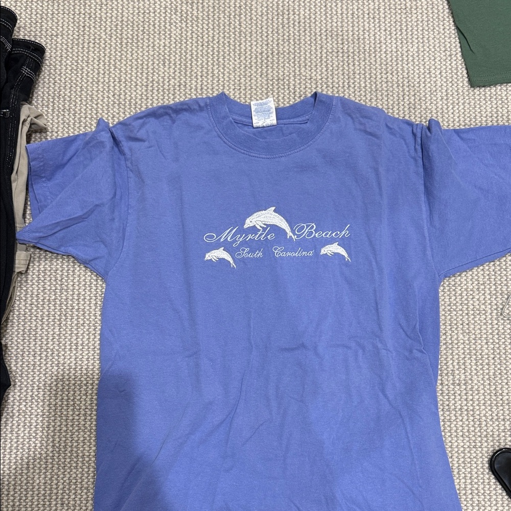 Gildan Myrtle Beach Purple T-Shirt